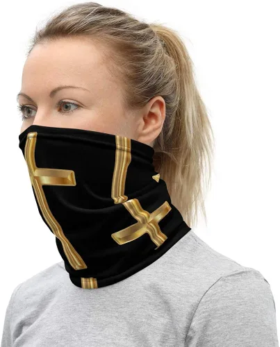 Vista 3 de Articulos Religiosos Catolicos en Español Catolicos Imagenes Mascarilla facial Jesus Cristo Neck Gaiter