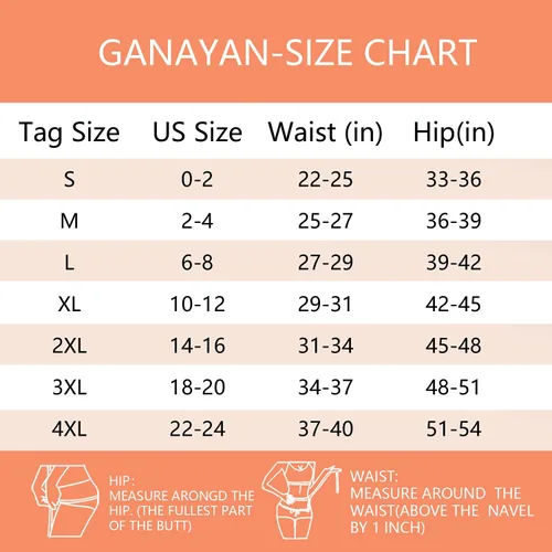 Vista 6 de GANAYAN Shapewear - Bragas moldeadoras de cintura alta con control de abdomen