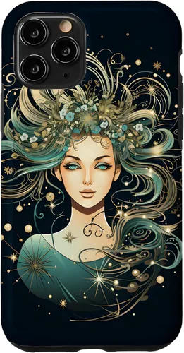 Vista 29 de Virgo Zodiac Sign Horoscope Galaxy Stars Case for iPhone 17