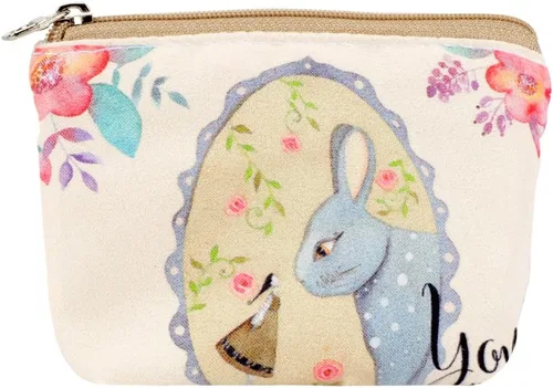 Vista 34 de Monedero de moda para mujer y niña, cartera con bolsillo para llaves, bolsa de cambio, lindo portamonedas Baby Pandas