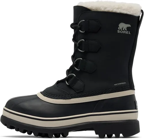 Vista 5 de Botas impermeables para mujer Sorel Caribou Negro (Black/Stone)