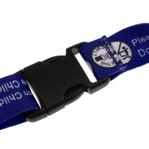 Vista 3 de Hooshing Cinturón de seguridad azul para silla de seguridad para bebé, cinturón ajustable para carrito de compras Para cochecito de bebé, silla
