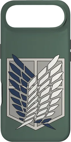 Vista 27 de Attack on Titan Funda protectora del regimiento de exploradores de la temporada 4 para iPhone 17
