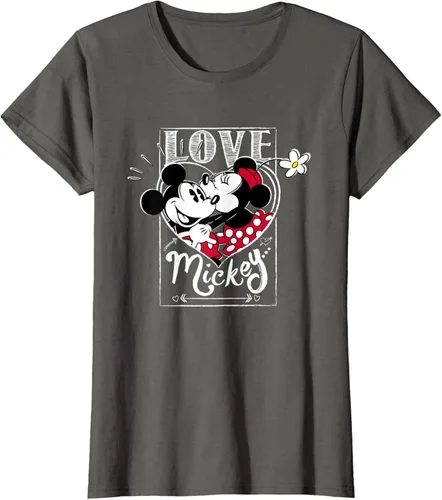 Vista 54 de Disney Mickey & Minnie Mouse Love Mickey - Camiseta para el día de San Valentín