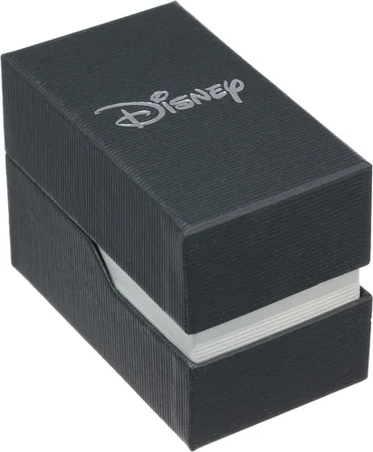 Vista 3 de Disney W001903 Mickey Mouse Reloj analógico de cuarzo plateado para hombre Plateado Movimiento de cuarzo