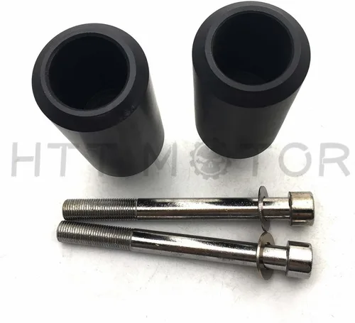 Vista 2 de MT219-016-BK Deslizador de Marco Extendido Largo Crash Compatible con Cbr 600Rr 2003 2004 2005 2006 Negro