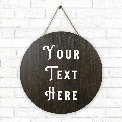 Vista 6 de Letrero de madera personalizado para decoración del hogar, tablero de placa de madera con texto para puerta de granja, cocina, decoración