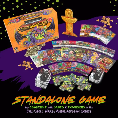 Vista 2 de Cryptozoic Entertainment Guerras de hechizos épicas de los magos de batalla: ANNIHILAGEDDON 2 - Xtreme Nacho Legends