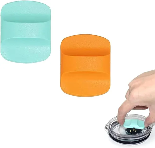 Vista 7 de Nueva actualización de reemplazo deslizante magnético: Magslider para tapas Yeti 10 oz, 14 oz, 16 oz, 20 oz, 26 oz, 30 oz (vino rojo-verde militar)