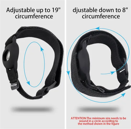 Vista 6 de Brazalete para Dexcom G7, sistema de monitor continuo de glucosa CGM, cubierta de sensor transmisor, banda flexible ajustable de 8 a 19 pulgadas