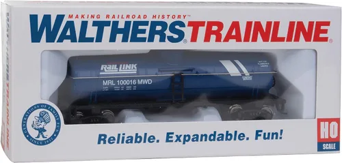 Vista 5 de Walthers Trainline HO Escala Modelo Tanque Coche Montana Rail Link #100016, M5093