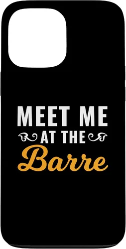 Vista 24 de Ballet Meet Me at The Barre for Ballerina Trainer Dancing Case for iPhone 16