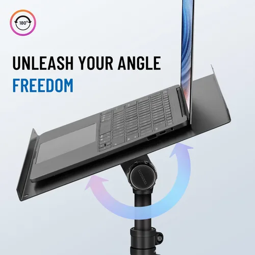 Vista 4 de CAHAYA Soporte para Proyector Trípode Ajustable - Estable para Tabletas, Teléfonos, Libros, Altura 26" a 51.5", Soporte Multifuncional para Laptop