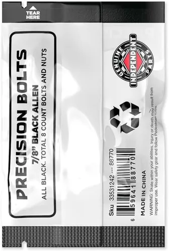 Vista 2 de Independent Hardware 7/8" Cabeza Allen Negra