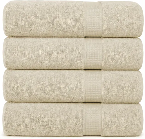 Vista 23 de GOLD TEXTILES Juego de 24 toallas de baño negras de alta absorción, multiusos, secado rápido, para piscina, gimnasio, hotel, spa