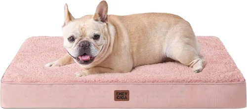 Vista 17 de EHEYCIGA Camas ortopédicas para perros, cama para perros con funda extraíble lavable, todos los tamaños de perros
