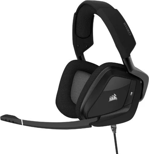 Vista 11 de Corsair Void RGB Elite - Auriculares inalámbricos para juegos, sonido envolvente 7.1, micrófono omnidireccional, almohadillas de malla