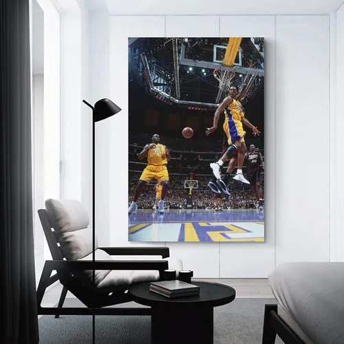 Vista 3 de BIAOHAN Póster Kobe Bryant de 12 x 18 pulgadas (11.8 x 17.7 in) MAYLONG