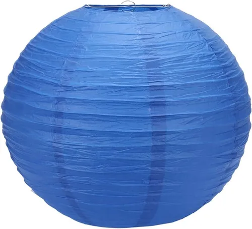 Vista 8 de Balagan Linternas de papel japonesas chinas de 16 pulgadas 5 paquetes (azul, 16 pulgadas) BLG-220503 0