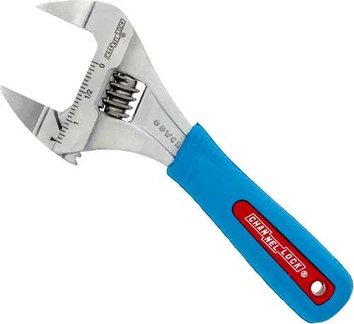 Vista 8 de Channellock 6WCB 6-Pulgadas Llave Inglesa Ajustable de Ancho Amplio, CÓDIGO AZUL