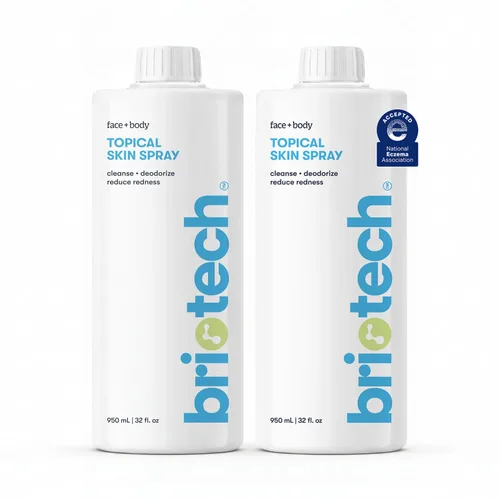 Vista 8 de BRIOTECH Aerosol Tópico para la Piel, Spray de Ácido Hipocloroso para Piel Sensible, Bruma Facial HOCl, Apoyo Total del Cuerpo Contra la Irritación
