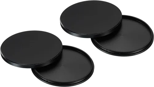 Vista 8 de PATIKIL Tapa de lente de 1.594 in, 2 unidades de tapa de lente de cámara, cubierta universal frontal de metal para filtro de lente de metal