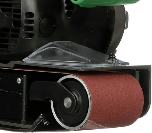 Vista 5 de Lijadora de banda Metabo HPT 3 x 21 pulgadas Para carpintería Velocidad variable Motor de 9.0 amperios Agarre suave Garantía de 5 años