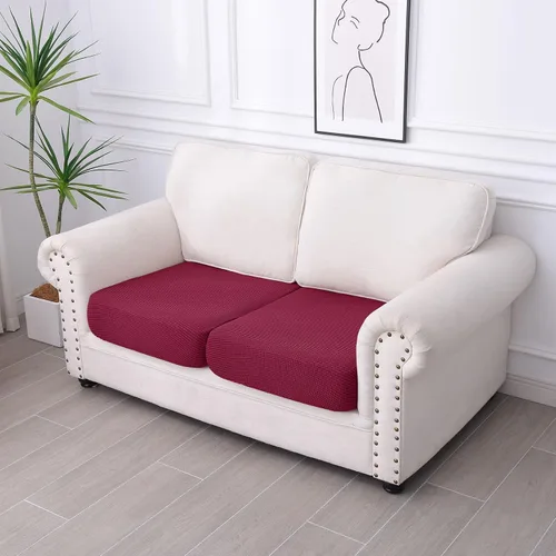 Vista 138 de hyha Fundas impermeables para sofá seccional, fundas de cojín Beige