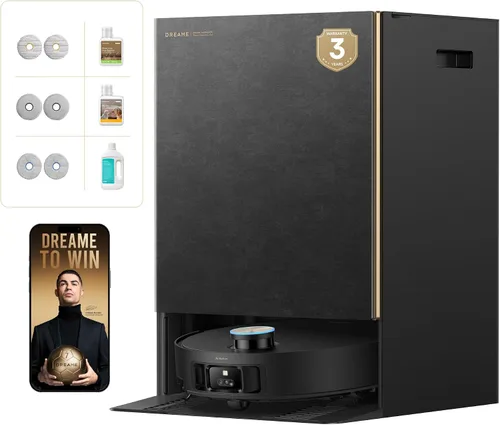 Vista 12 de dreame Matrix10 Pro Robot Aspirador y Trapeador con AI RGB Evitar Muelle de conmutación multitrapeador para múltiples superficies, succión de 30,000
