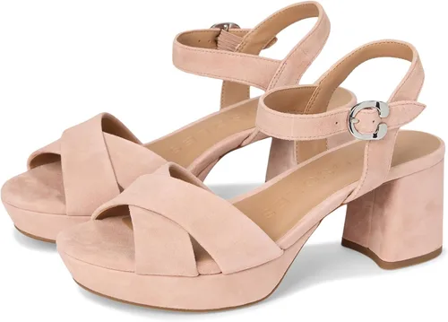 Vista 15 de Aerosoles Sandalias de tacón Cosmos para mujer Cuero Beige Beige