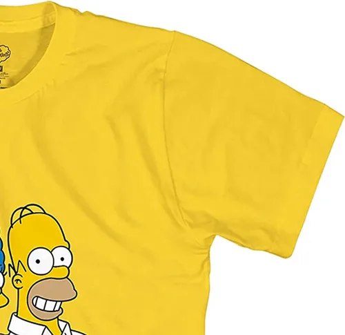 Vista 6 de The Simpsons Camiseta de patinaje para niños Bart Simpson - Krusty The Klown, Bart y Homer Simpson