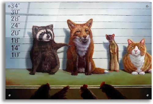 Vista 10 de Epic Art 'Sospechosos habituales' de Lucia Heffernan, 16"x12