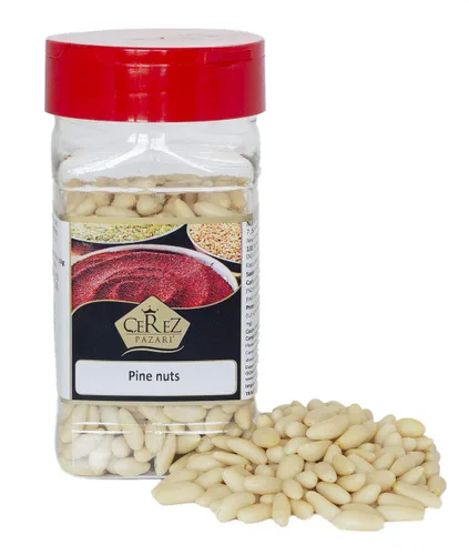 Vista 8 de Cerez Pazari Piñones turcos mediterráneos de fama mundial, Fistigi de leva de alta calidad, piñones sin sal, natural, crudo, sin OMG, bolsa
