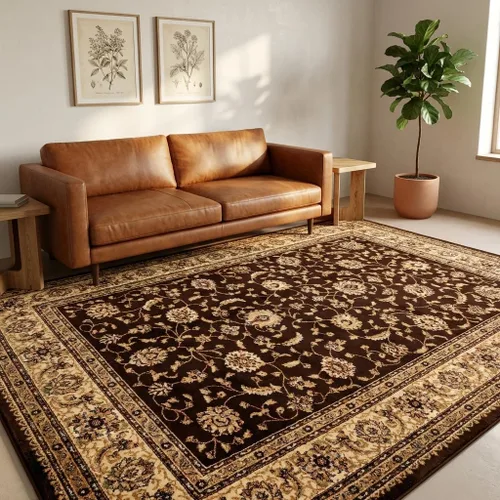 Vista 86 de Unique Loom - Colección Voyage - Alfombra tradicional oriental clásica de diseño intrincado