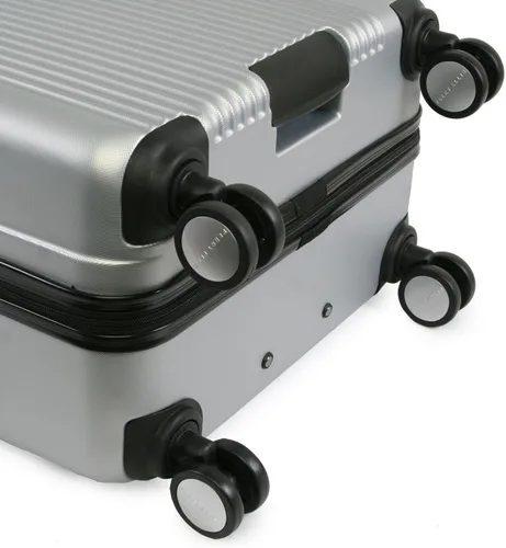 Vista 6 de Perry Ellis Nova Hardside Spinner Check-in Equipaje 29 Plateado PE-ABS-6729