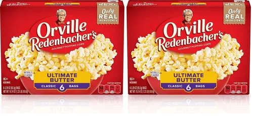 Vista 8 de Orville Redenbacher's Palomitas de maíz Ultimate Butter de 3.29 onzas, 6