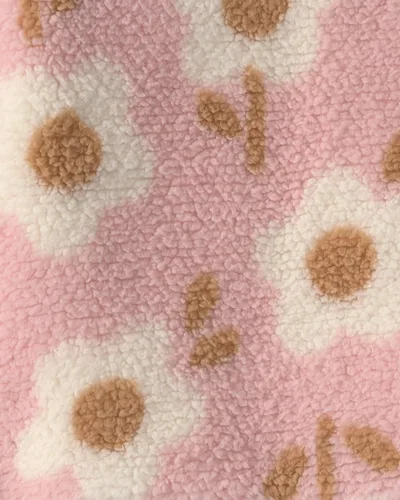 Vista 3 de Carter's Conjunto de pantalón de 2 piezas para niña Flor rosa