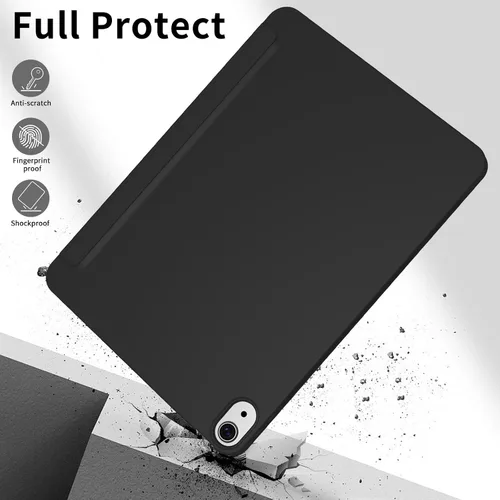 Vista 4 de Funda para iPad (A16) de 11ª generación de 11 pulgadas 2025/iPad de 10.9 pulgadas 2022, encendido y apagado automático, compatible con Touch ID