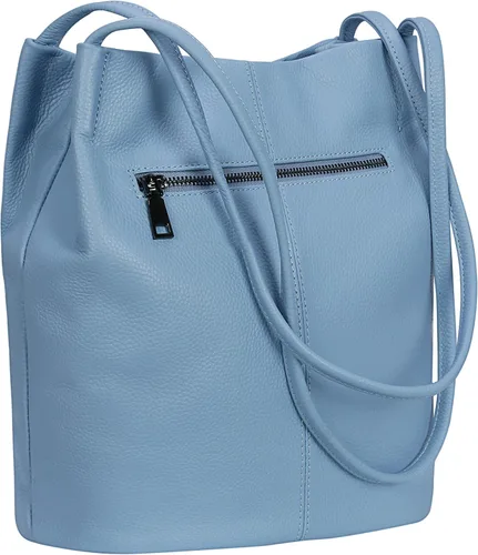 Vista 24 de Iswee - Bolsos de cuero genuino, diseño de hombro Hobo, bolsos para mujer