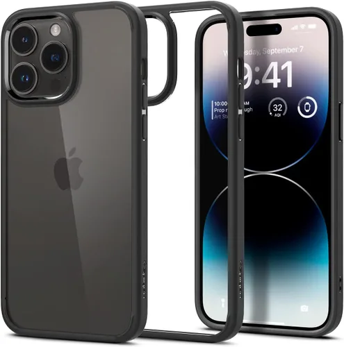 Vista 87 de Spigen Funda para iPhone 12 Mini, ultra híbrida, sin anillo magnético, antiamarilleo, transparente