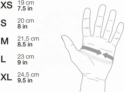 Vista 4 de Petzl CORDEX PLUS - Guantes de cuero ligeros y transpirables para escalada y rapel Beige