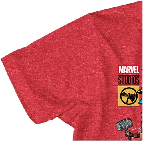 Vista 5 de Marvel Camiseta Thor para niños, camiseta Love and Thunder Thor
