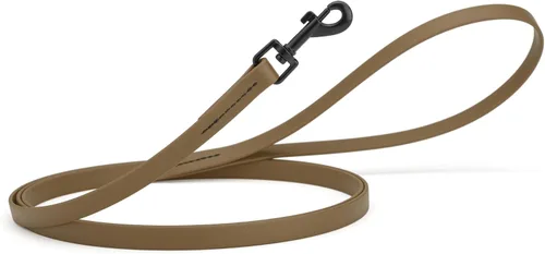 Vista 14 de Dogline Biothane - Correa impermeable para perro, tejido de nailon con revestimiento fuerte, con herrajes negros, a prueba de olores, fácil