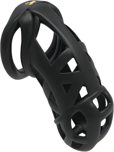 Vista 12 de Nueva jaula de castidad 3.0 dispositivo de castidad masculina con 4 anillos jaula de castidad masculina jaula de resina jaula de castidad jaula