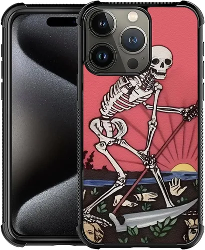 Vista 168 de CARLOCA Funda compatible con iPhone 15, increíble patrón de luz espacial nebulosa para niñas y niños, ultra protección, a prueba de golpes