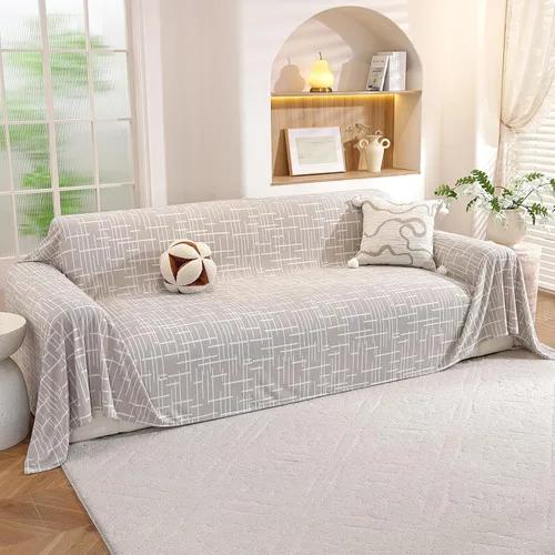 Vista 30 de Funda de sofá bohemio para perros, 78x91 pulgadas, fundas para silla de gran tamaño, fundas lavables para sofá modular para mascotas, protector