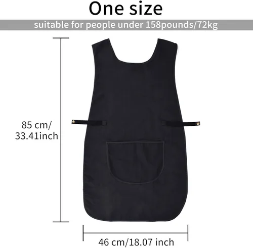 Vista 2 de Surrui Peluquero estilista smocks delantal salón peluquería peluquero Cabo chefs camareros sin mangas ropa de trabajo chaleco