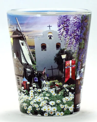 Vista 3 de Solvang Danish Village California - Vaso de chupito fotográfico