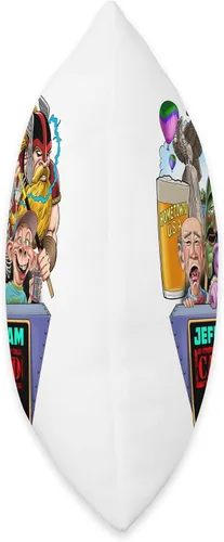 Vista 2 de Jeff Dunham Glens Falls, NY (2024) Almohada de tiro