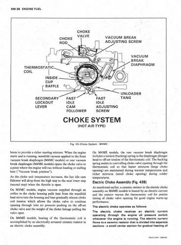 Vista 5 de Motor de servicio de tienda 1976Chevy GMC CK 1030Light Truck Manual de reparación